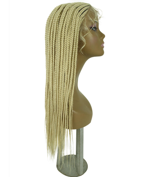 Jordan Light Blonde Braided Lace Wig