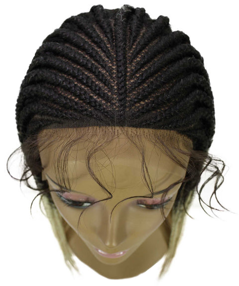 Jordan Blonde Ombre Braided Lace Wig