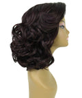 Aliyah Deep Red and Black Blend Layered Lace Wig