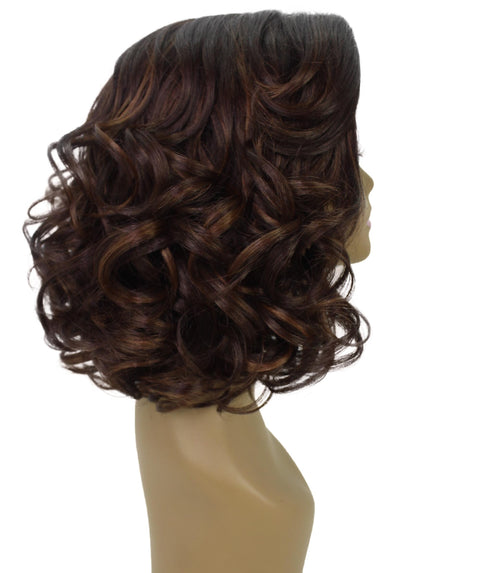 Aliyah Brown with Caramel Layered Lace Wig