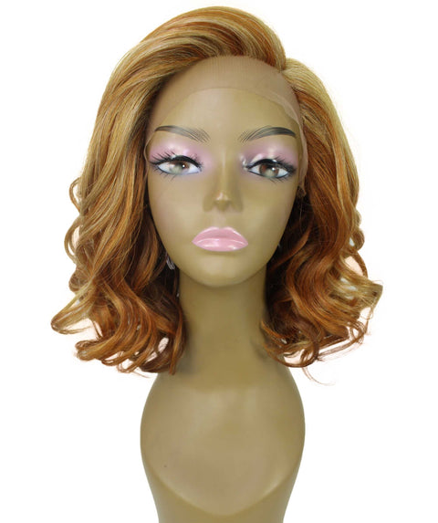 Aliyah Strawberry Blonde Layered Lace Wig