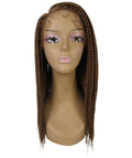 Samone  Copper Blonde Braided Lace Wig