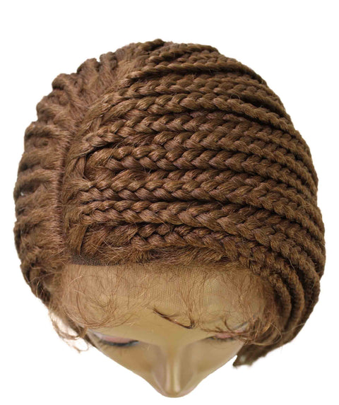 Samone  Copper Blonde Braided Lace Wig