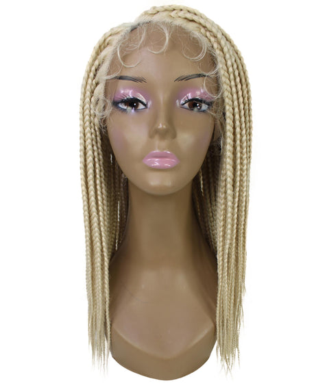 Samone  Light Blonde Braided Lace Wig