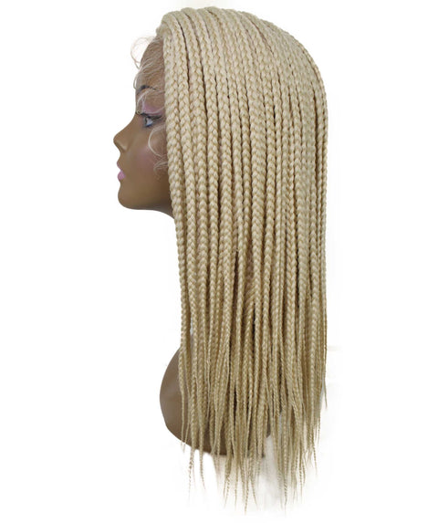 Samone  Light Blonde Braided Lace Wig