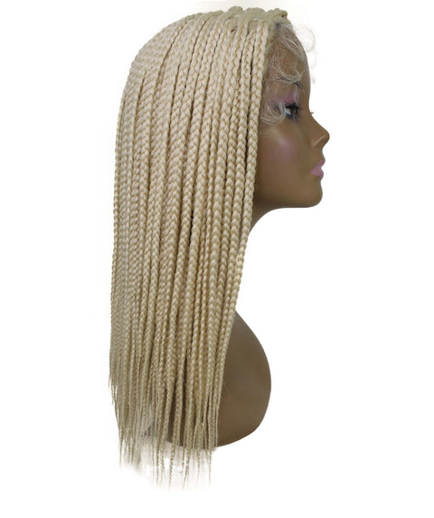 Samone  Light Blonde Braided Lace Wig
