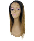 Samone  Honey blonde Ombre Blend Braided Lace Wig