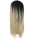 Samone  Blonde Ombre Braided Lace Wig