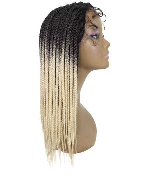 Samone  Blonde Ombre Braided Lace Wig