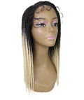 Samone  Blonde Ombre Braided Lace Wig
