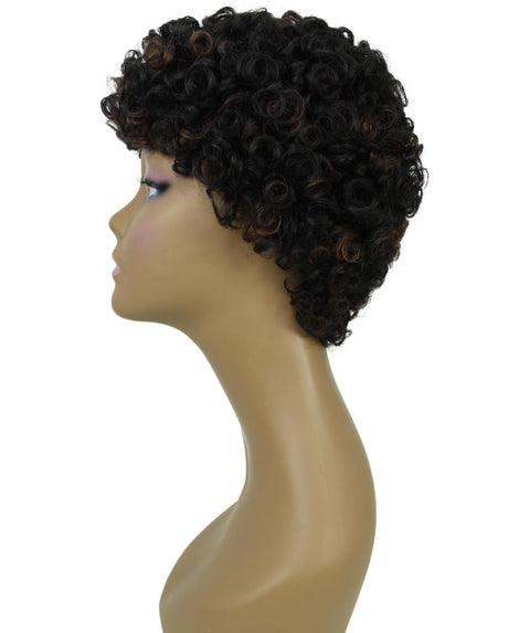 Jada Black with Caramel Hair Wig