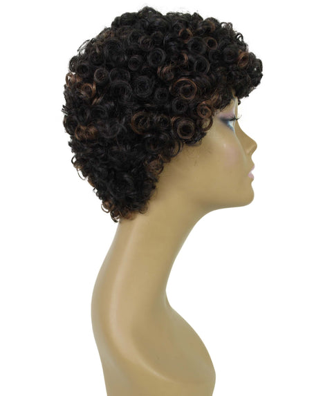 Jada Black with Caramel Hair Wig