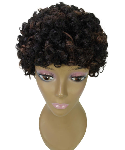 Jada Black with Caramel Hair Wig