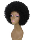 Audre Black Afro Half Wig