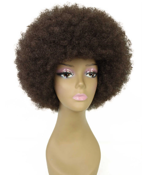 Audre Medium Brown Afro Half Wig