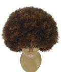 Audre Brown with Caramel Afro Half Wig