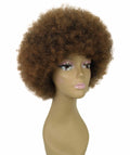 Audre Dark Auburn Brown Blend Afro Half Wig