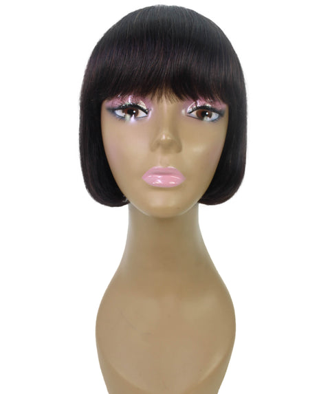 Bisa Dark Brown Chin length Bob Wig