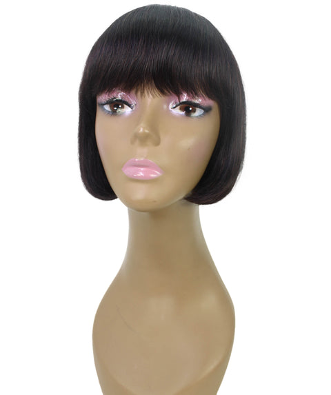 Bisa Dark Brown Chin length Bob Wig