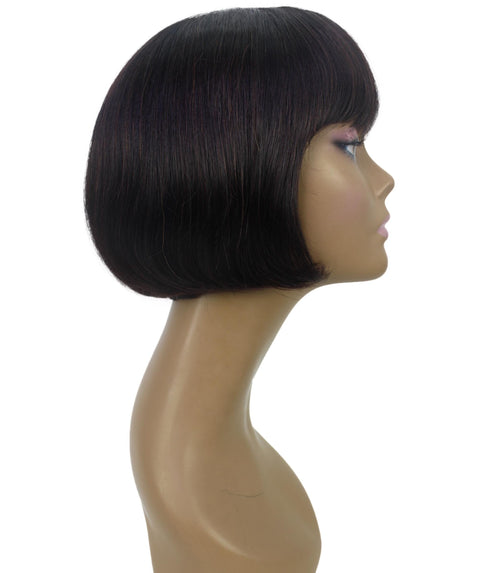 Bisa Dark Brown Chin length Bob Wig