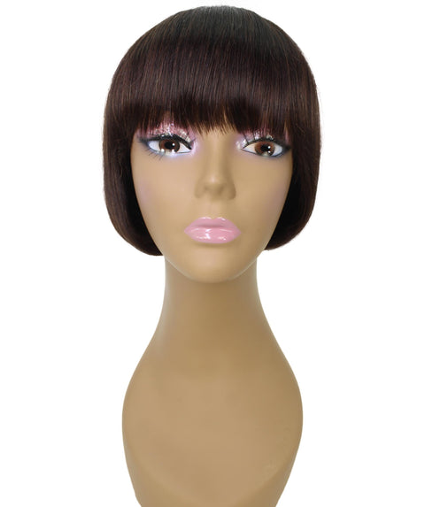 Bisa Natural Brown Chin length Bob Wig