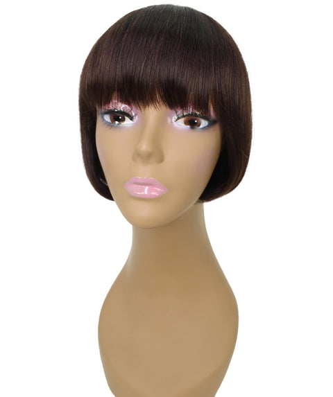 Bisa Natural Brown Chin length Bob Wig