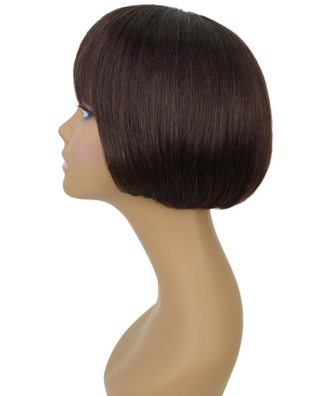 Bisa Natural Brown Chin length Bob Wig