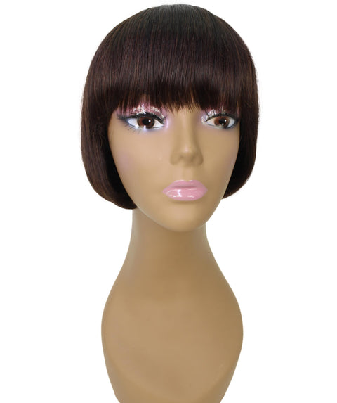 Bisa Natural Brown Chin length Bob Wig