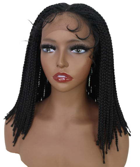 Cece Black Braid Lace Wig