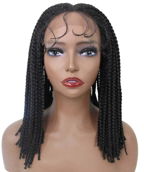 Cece Natural Black Braid Lace Wig