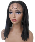 Cece Natural Black Braid Lace Wig