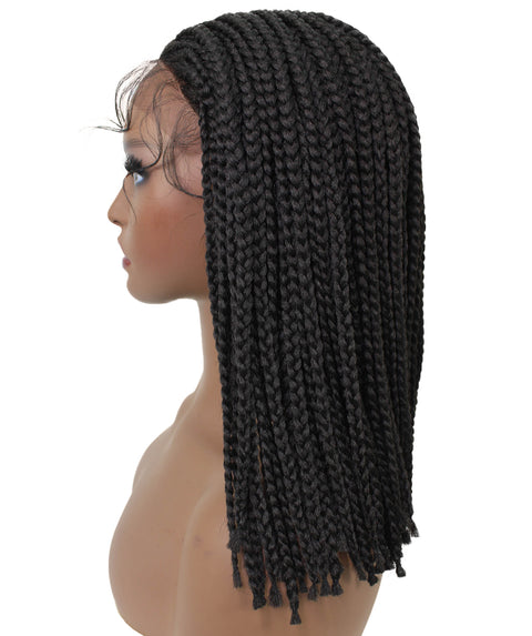 Cece Natural Black Braid Lace Wig
