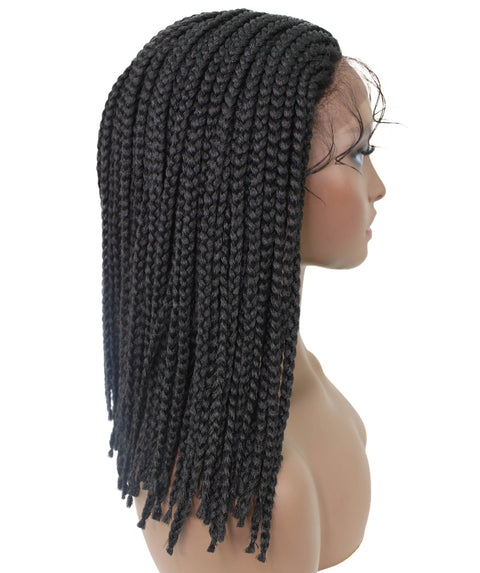 Cece Natural Black Braid Lace Wig