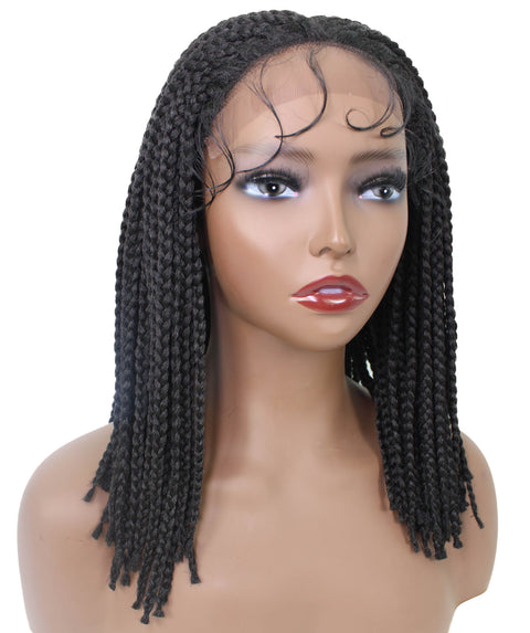 Cece Natural Black Braid Lace Wig