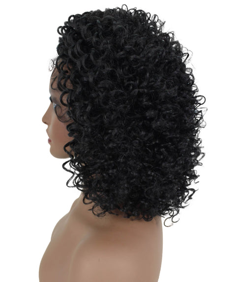 Talia Natural Black Edge Afro Lace Wig