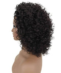Talia Dark Brown Edge Afro Lace Wig