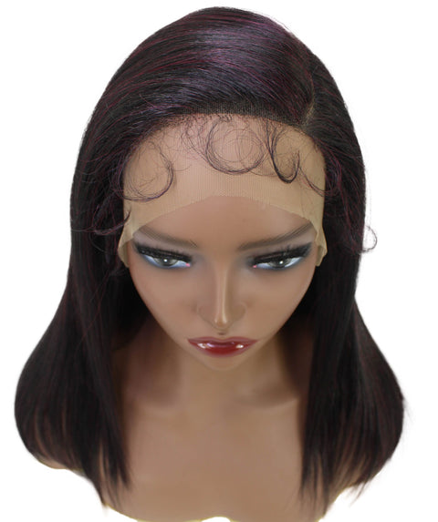 Gabriella Deep Red and Black Blend Lace Wig