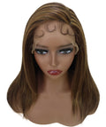 Gabriella Brown with Golden Lace Wig