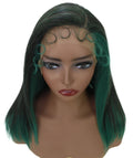 Gabriella Green Blend Lace Wig