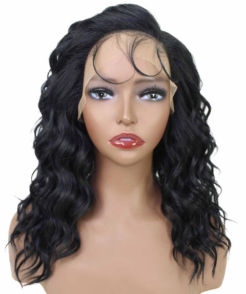 Justice Black Box Braids Lace Wig
