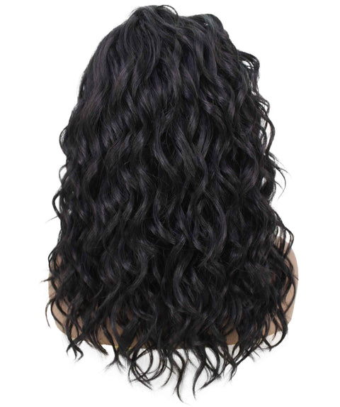 Justice Natural Black Box Braids Lace Wig