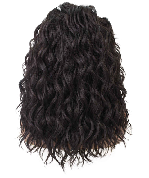 JusticeDark Brown Box Braids Lace Wig