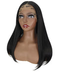 Ebony  Natural Black Straight  Lace Wig