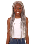 best full 30 inch length 13x5 synthetic hd lace front cornrow braided black women affordable glueless baby hairs natural african american brazilian body wave natural multicolored hand tied heat resistant deep dye bohemian fulani wig