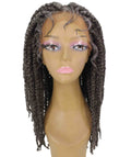 Lika Deep Grey Dreadlock Braid Synthetic Wig