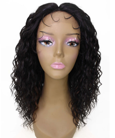 best full 18 inch length kinky wavy human hair synthetic black women affordable glueless natural african american brazilian body wave natural multicolored hand tied wig