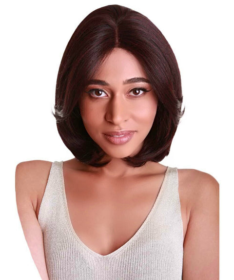 best full 12 inch length 4x4 synthetic hd lace front straight bob black women affordable glueless natural african american brazilian body wave natural multicolored hand tied heat resistant wig