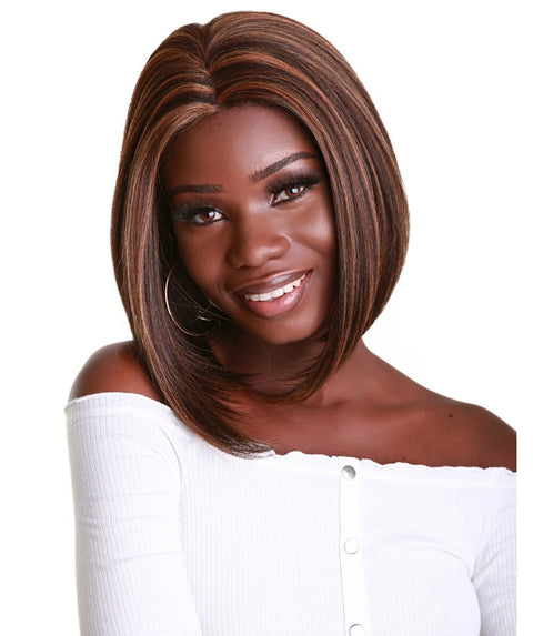 best full 9.5 inch length 4x4 synthetic hd lace front straight bob black women affordable glueless natural african american brazilian body wave natural multicolored hand tied heat resistant wig